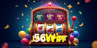 Imagem promocional da 56Win mostrando a plataforma e suas vantagens